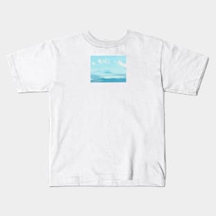 Wispy white lashes Kids T-Shirt